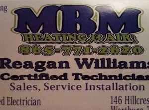 Sponsor Logo for MBM Heating and Air