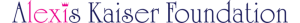 Sponsor Logo for Alexis Kaiser Foundation