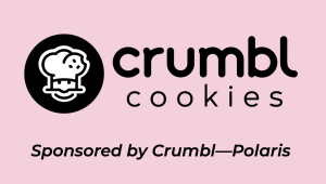 Sponsor Logo for Crumbl Cookies- Polaris