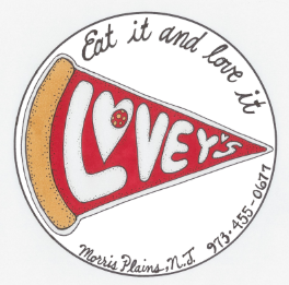 Logo for Lovey's Pizza