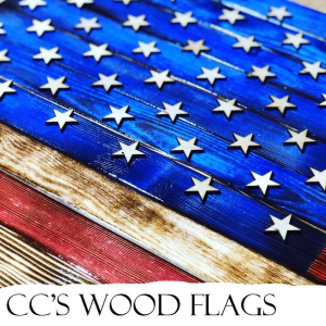 Sponsor Logo for CC's Wood Flags