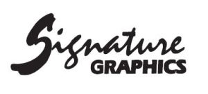 Sponsor Logo for Signature Graphics