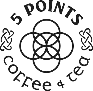 Sponsor Logo for 5 Points Coffee + Tea