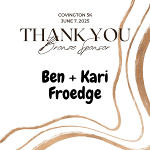 Sponsor Logo for Ben & Kari Froedge