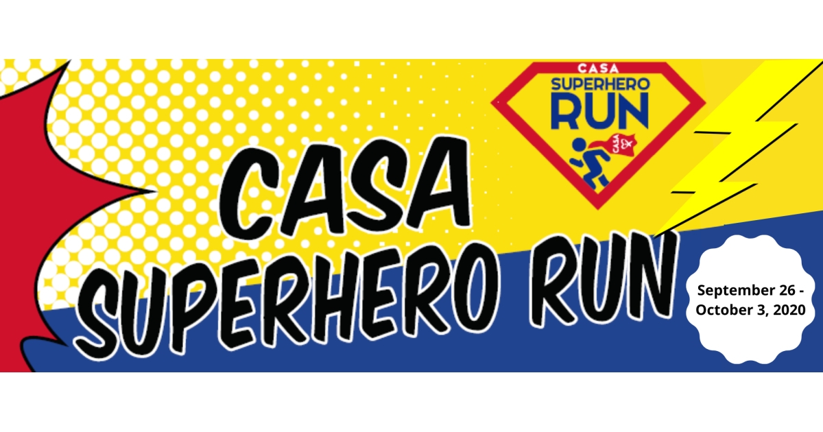 2020 Virtual CASA Superhero Run