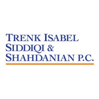 Logo for Trenk Isabel Siddiqi & Shahdanian P.C.