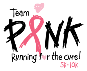 Logo for TEAM PINK 5K/10K