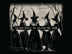 Logo for GIRLS WILL BE GIRLS 5K/10K