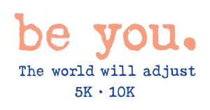 Logo for BE YOU 5K/10K