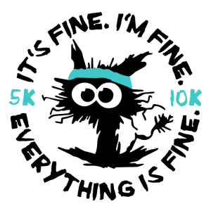 Logo for EVERYTHING IS FINE 5K/10K