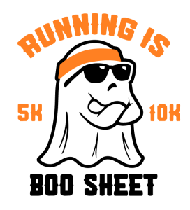 Logo for RUNNING IS BOO SHEET
