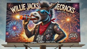 Sponsor Logo for Willie Jacks Firecracks