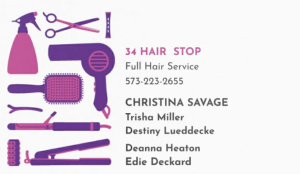 Sponsor Logo for 34 Hair Stop
