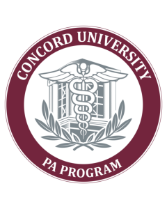 Sponsor Logo for Concord University Physician's Assistant Program