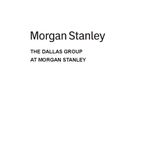 Sponsor Logo for Morgan Stanley The Dallas Group