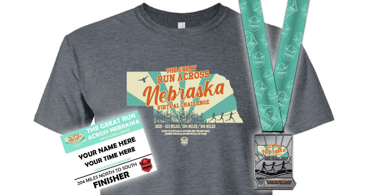 The Great Run Across Nebraska Relay/Solo Challenge