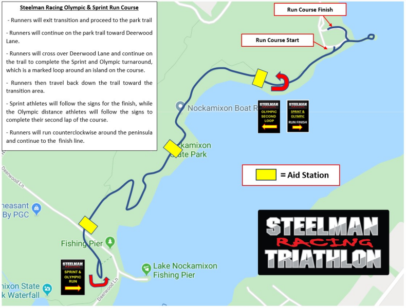 Rocketman Triathlon Course Map.pdf 22nd Annual Steelman Racing Triathlon - August 2nd, 2026