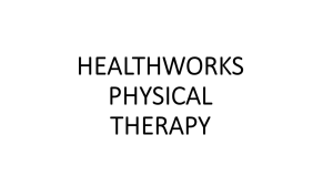 Sponsor Logo for Healthworks Physical Therapy