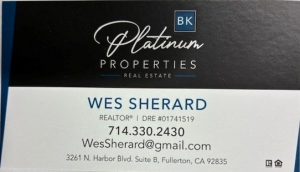 Sponsor Logo for Wes Sherard, Realtor