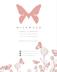 Sponsorship Logo for Milkweek table + market