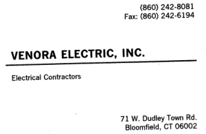 Thank you to our sponsor Logo for Verona Electric, Inc.