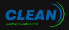 Thank you to our sponsor Logo for Clean Restroom Rentals, Inc.