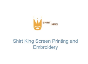 Sponsor Logo for Shirt King Screen Printing and Embroidery
