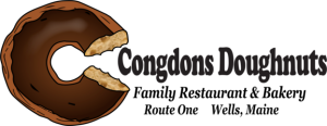 Sponsor Logo for Congdon's donuts, wells, Maine