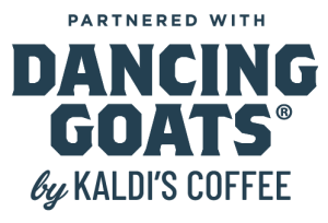 Sponsor Logo for Dancing Goats Coffee