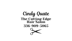 Sponsor Logo for Cindy Quate The Cutting Edge