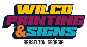 Race Sponsor Logo for Wilco Printing & Signs