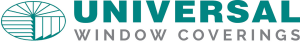 Logo for Universal Window Coverings