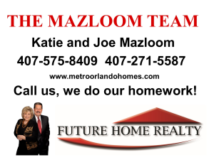 Sponsor Logo for The Mazloom Team