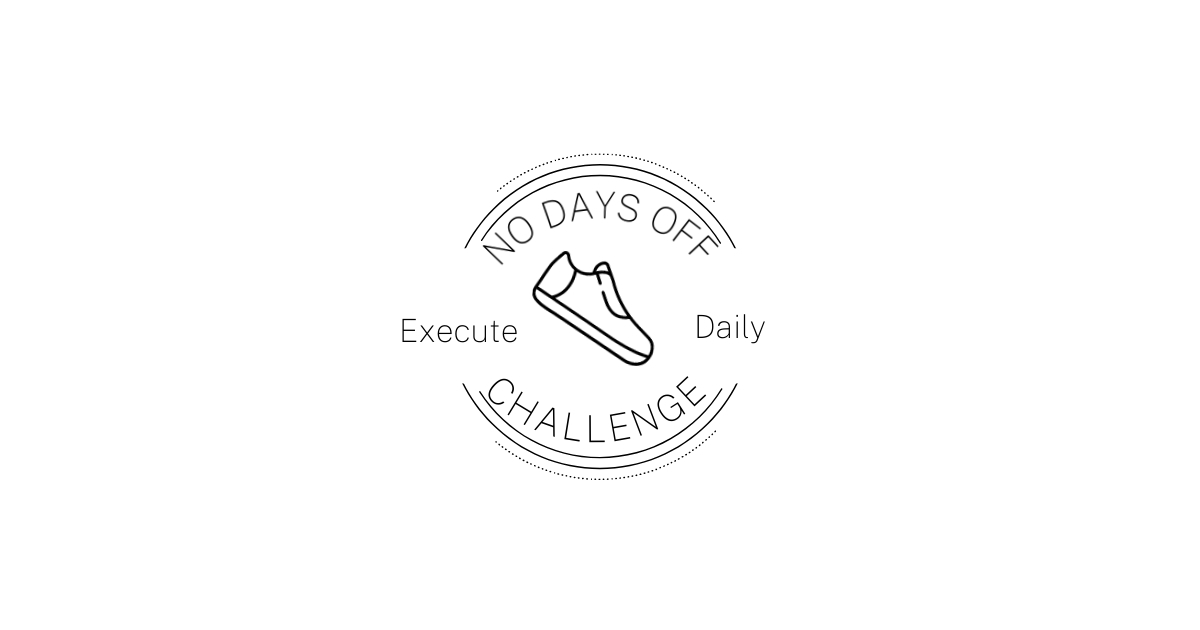 No Days Off Challenge