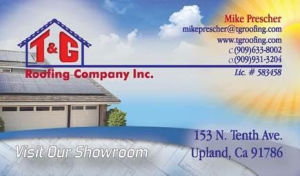 Sponsor Logo for T & G Roofing and Solar