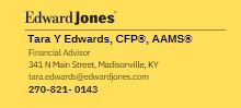 Sponsor Logo for Tara Edwards, CFP®, AAMS™