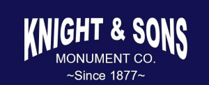 Sponsor Logo for Knight & Son Monuments Co