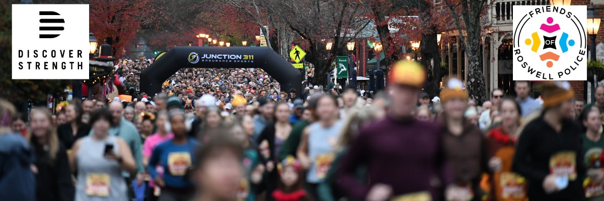 Running of the Turkeys 5k banner