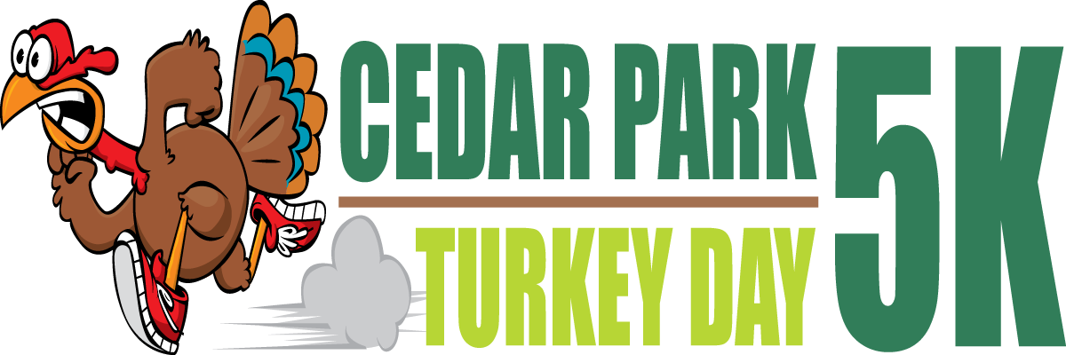 Cedar Park Turkey Day 5K banner