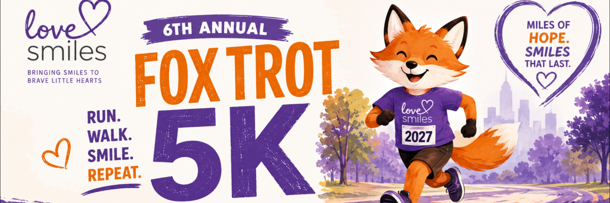 6th Annual Fox Trot 5K banner