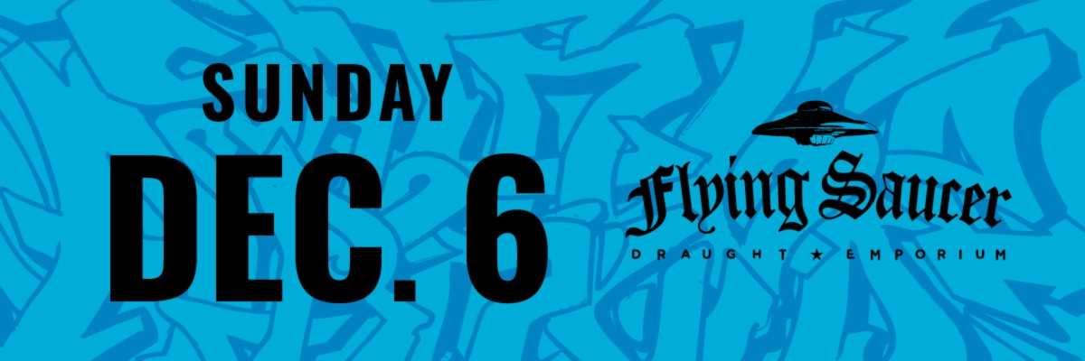 Art Car IPA 5K Social Run/Walk at Flying Saucer - DecemBEER banner