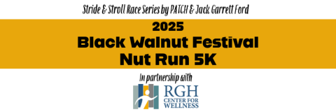2025 Black Walnut Festival Nut Run 5K - Stride & Stroll Race Series