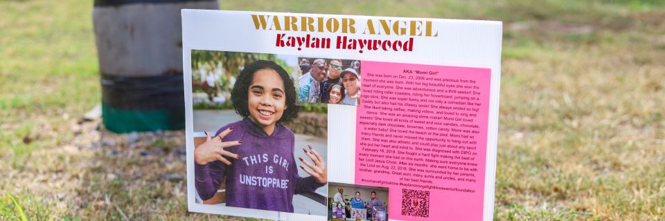 Kaylan Rockelein Kaylan's Warrior Fun Run