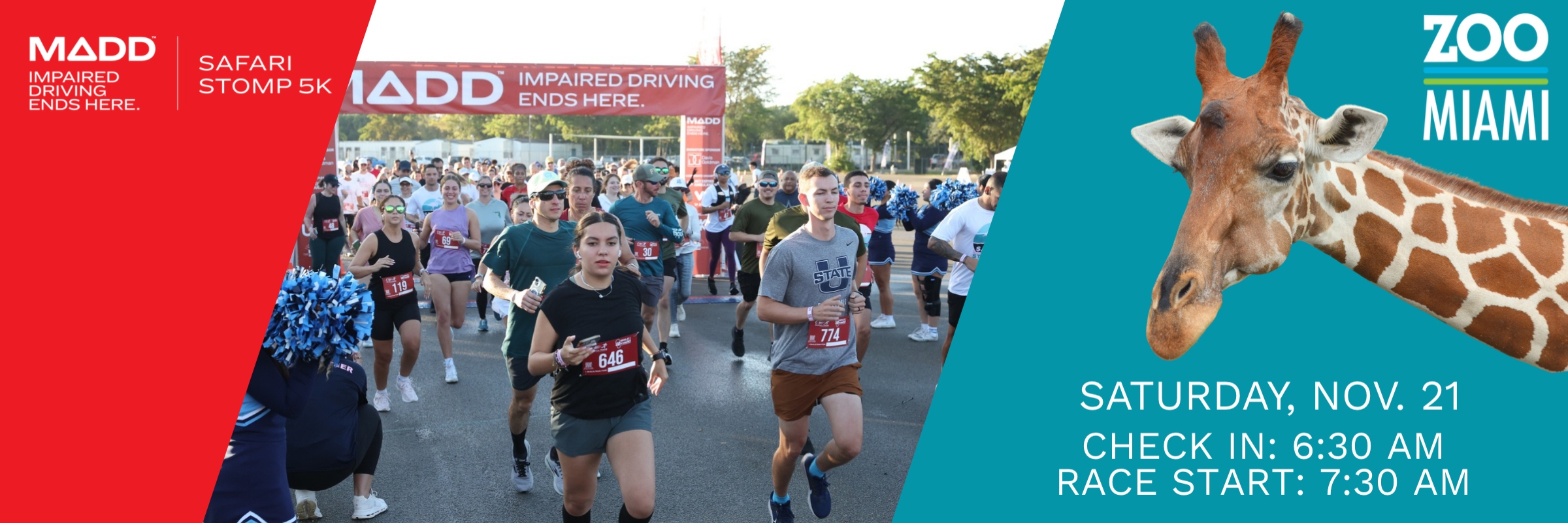 2026 MADD Safari Stomp 5K