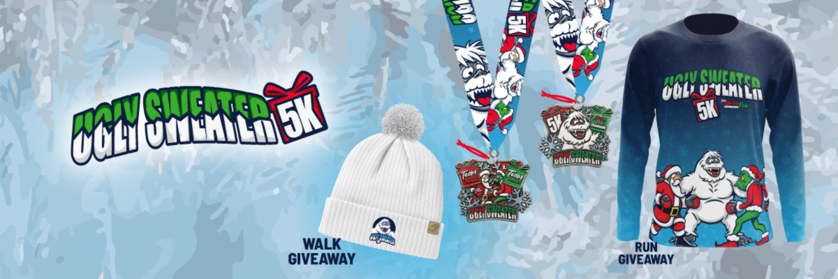 Binghamton Ugly Sweater 5K banner