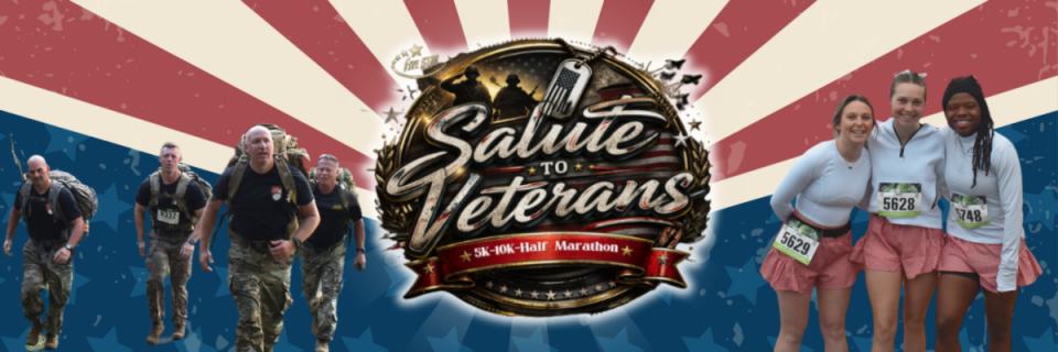 Salute to Veterans 5K + 10K + Half Marathon in Springfield