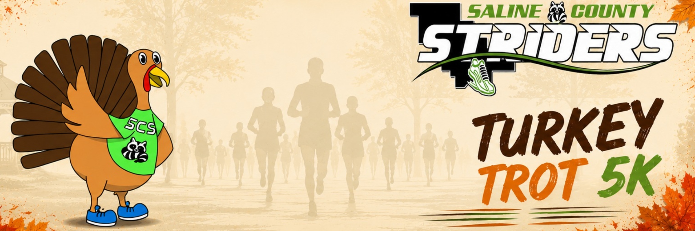 3rd Annual Saline County Striders Turkey Trot 5K