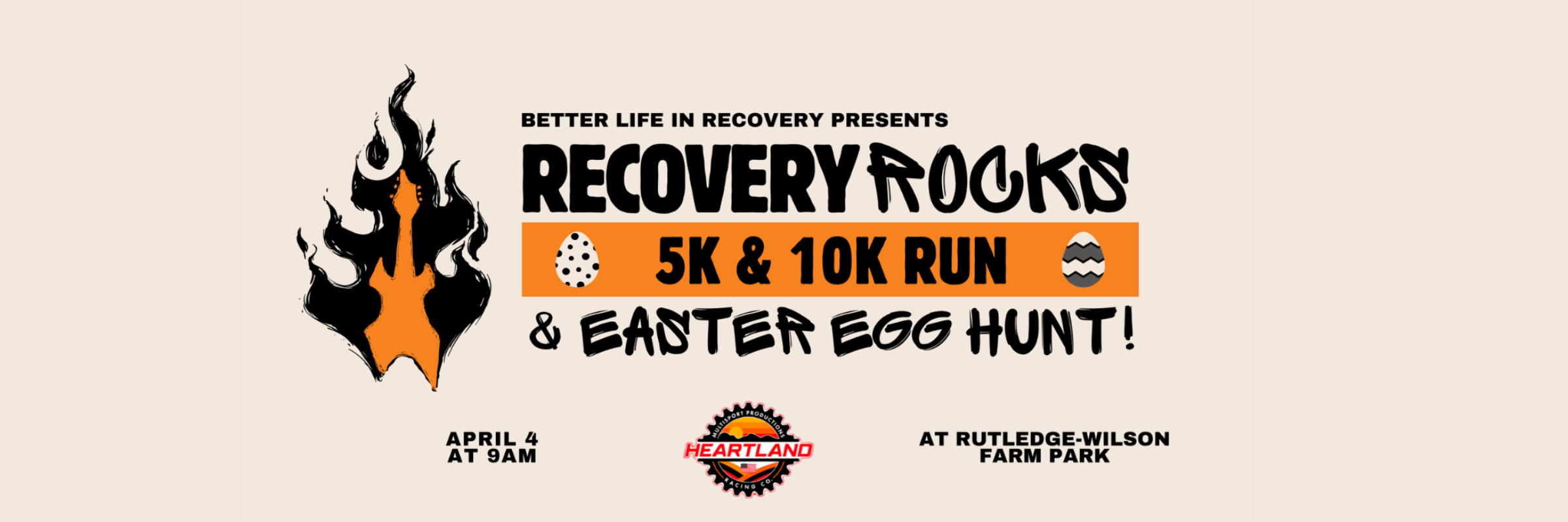 Rovey Rocks Recovery Rocks 5k/10k Run & Easter Egg Hunt