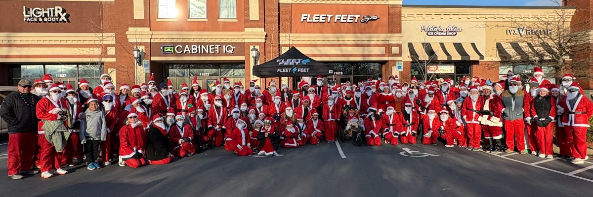 Santa Shuffle Fun Run/Walk banner