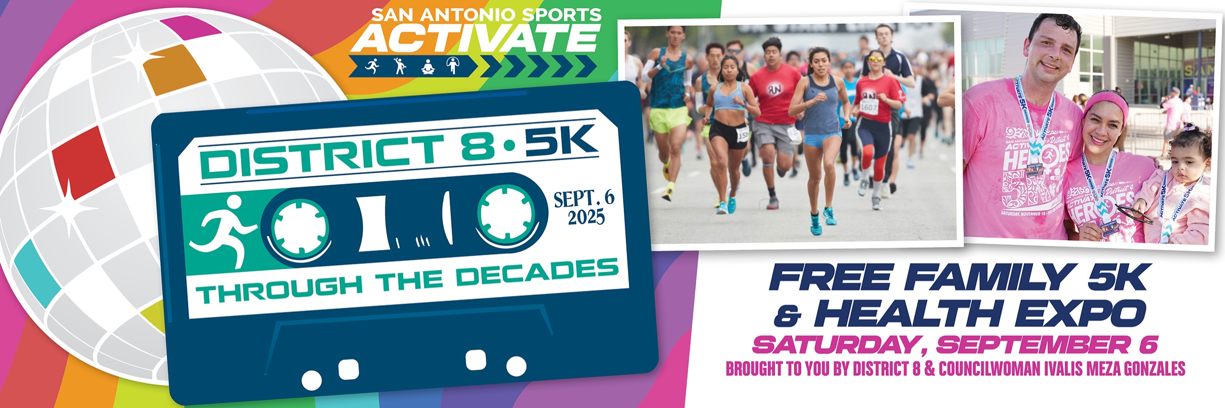District 8 Through the Decades ACTIVATE 5K